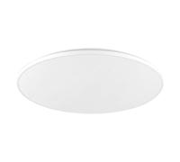 EGLO LED Plafonnier Kaoki 1, lampe de plafond ronde, éclairage de plafond | en plastique blanc, luminaire de surface pour couloir et cuisine, blanc neutre, Ø 50 cm