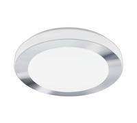 Eglo Plafonnier Led Carpi en Acier Blanc/Chromé