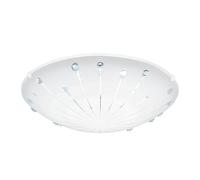 Applique/Plafonnier M1 LED 11W en acier blanc D315mm