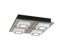 Eglo LED Plafonnier Masiano 1, Applique murale 4 flammes, Lampe de plafond