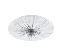 EGLO LED Plafonnier Nieves, Ø 41 cm, lampe de plafond effet cristal en