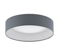 Eglo LED Plafonnier Palomaro, lampe de plafond en tissu, éclairage salon en