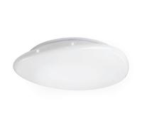 Applique/Plafonnier SILERAS LED 20,5W en acier blanc D450mm