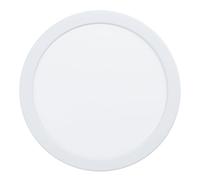 Luminaire encastrable FUEVA 5 LED 17W en acier blanc D216mm
