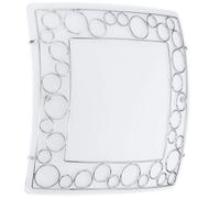 Eglo LED Toleda 18W Chrome, Blanc Éclairage De Plafond e Efficienz