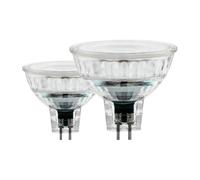 Eglo Lot de 2 ampoules LED GU5,3, lampes réflecteur, spots de 5,2 watts