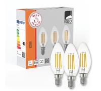 Ampoule LED E14 3X7W verre transparent