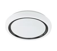 EGLO Luminaire plafonnier Capasso, panneau LED minimaliste, lampe de