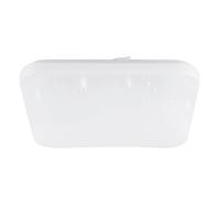 Eglo Luminaire plafonnier Frania-S, panneau LED effet cristal, lampe de