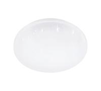 Eglo Luminaire plafonnier LED Frania-IP, lampe de salle de bains avec effet