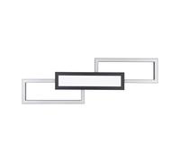 Eglo Luminaire plafonnier LED Monirote, lampe pour salon et cuisine