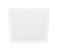 Eglo Luminaire plafonnier LED Piglionasso, 45 x 45 cm, 2850 lumens, panneau carré, lampe de plafond pour de cuisine et bureau, éclairage blanc neutre