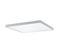 Eglo Luminaire plafonnier LED Piglionasso, 59,5 x 59,5 cm, 4500 lumens, panneau carré, lampe de plafond pour de cuisine et bureau, éclairage blanc neutre