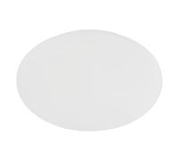 Eglo Luminaire plafonnier LED Pogliola, lampe de plafond avec dip switch, éclairage cuisine, panneau en métal et plastique en blanc, blanc chaud - neutre - froid, Ø 50 cm