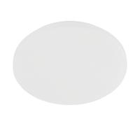 Eglo Luminaire plafonnier LED Pogliola, lampe de plafond avec dip switch, éclairage cuisine, panneau en métal et plastique en blanc, blanc chaud - neutre - froid, Ø 31 cm