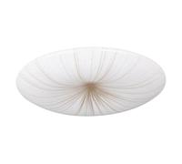 Applique/Plafonnier NIEVES 1 LED 10W en acier blanc D310mm