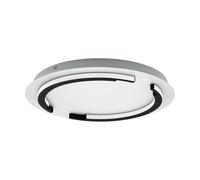 Eglo Luminaire plafonnier Zampote, panneau LED dimmable, lampe de plafond