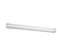 Eglo Luminaire salle de bain LED Tragacete 1, lampe pour miroir, applique murale en plastique argenté et métal chrome, éclairage IP44, blanc neutre, 60 cm