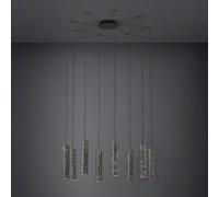 Eglo MENTALONA Suspension à 8 sources lumineuses, GU10, 39824,