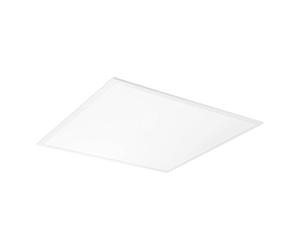 Eglo Panneau LED Rabassa, plafonnier pour plafond modulaires, lampe de plafond pour bureau et cuisine, luminaire en aluminium et plastique blanc, blanc neutre, 62x62 cm
