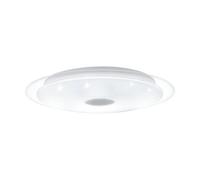 Eglo Plafonnier Blanc Transparent