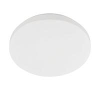 Eglo Plafonnier cuisine LED Pogliola-E, lampe en saillie, éclairage de plafond, spot en métal et plastique blanc, blanc chaud, Ø 22 cm