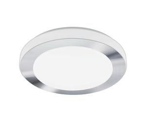 Eglo Plafonnier Led Carpi en Acier Blanc/Chromé