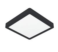 Eglo Plafonnier LED Fueva 6, lampe de plafond carrée, éclairage de bureau