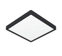 Eglo Plafonnier LED Fueva 6, lampe de plafond carrée, éclairage de bureau