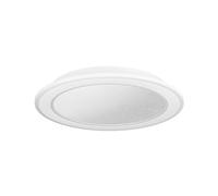 Eglo Plafonnier LED Macchioni, lampe de plafond cristal avec télécommande