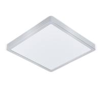Eglo Plafonnier LED Molay, 1 lampe en saillie flamme en acier et plastique