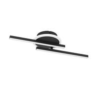 Eglo Plafonnier LED Nogaredo, lampe plafond pivotante en forme de barre
