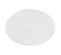 Eglo Plafonnier LED Pogliola-E, lampe de plafond plate, éclairage couloir et chambre, luminaire en saillie, métal et plastique blanc, lumière blanc chaud, Ø 31 cm