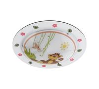 EGLO Plafonnier Louie, luminaire de plafond, acier blanc, rose, vert, verre | coloré, douille E27