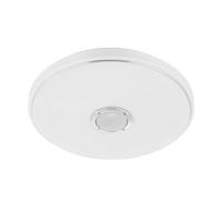 EGLO Plafonnier Milazzo, lampe salle de bain, LED effet cristal avec
