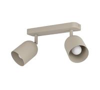Eglo Plafonnier Tilston, 2 spots orientables, lampe de plafond pour salon