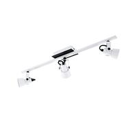 EGLO Plafonnier Trillo avec 3 spots orientables, éclairage de plafond pour
