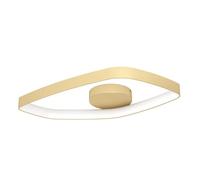 Eglo Plafonnier Vallerosa, panneau LED dimmable, lampe de plafond pour