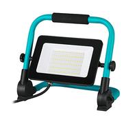 Projecteur extérieur AVELAR IP65 LED 52W en aluminium et matière synthétique noir et turquoise 250x185x310mm