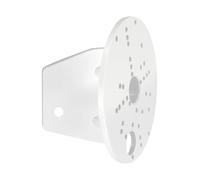 Eglo Projecteur extérieur connexion d'angle, support d'angle en acier pour lampes extérieures, couleur : blanc, Ø : 11,2 cm