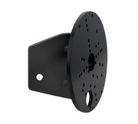 Eglo Raccord d'angle pour éclairage extérieur, support d'angle en acier pour lampes d'extérieur, noir, Ø : 11,2 cm