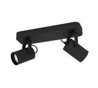 Eglo Rail spot LED Sorego, rampe de 2 spots orientables, barre de spots