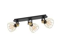 Eglo Rail spot Sambatello, rampe de 3 spots orientables, barre de spots