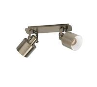 Eglo Rail spot Southery, rampe de 2 spots orientables, barre de spots
