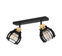 Eglo Rail spot Stillington 1, rampe de 2 spots orientables, FSC100HB, barre