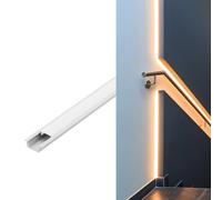 EGLO Recessed Profile 1, profil, plafond/mur, blanc, aluminium, plastique, 1000 mm, 23 mm