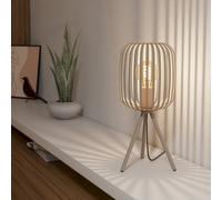 Eglo Lampe de table ROMAZZINA 900521 - trépied métal sable, douille E27