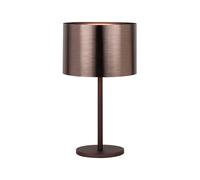Eglo Saganto 1 Lampe de Table Marron, cuivre E27 LED