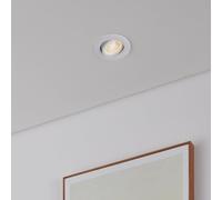 Eglo connect.z Smart-Home 3 pcs LED spots encastrables Saliceto-Z Ø 8,8 cm, ZigBee, mat, app et commande vocale Alexa, blanc chaud-froid, RGB, dimmable,