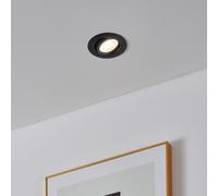 Eglo connect.z Smart-Home 3 pcs LED spots Saliceto-Z Ø 8,8 cm, ZigBee, mat, app et commande vocale Alexa, blanc chaud-froid, RGB, dimmable, noir